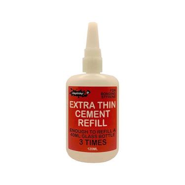 Icky Sticky 13409 Extra Thin Plastic Model Glue Cement Refill 120mL